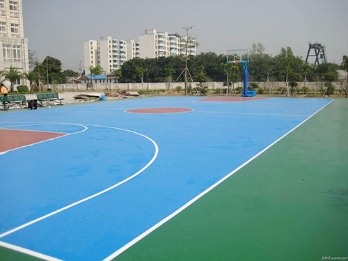 湖南湘彩PU球场地坪 (1)